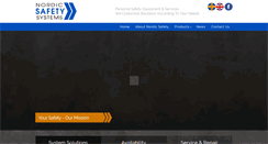 Desktop Screenshot of nordicsafety.se